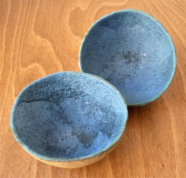 Bol craquelé "lave bleue" – Image 6