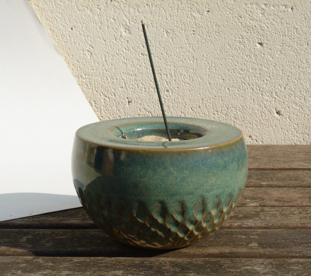 Grès émaillé turquoise, 12 x 8 cm Grès émaillé turquoise, 12 x 8 cm